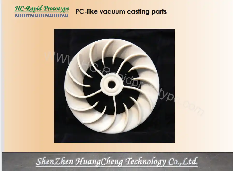 PC-like vacuum casting parts