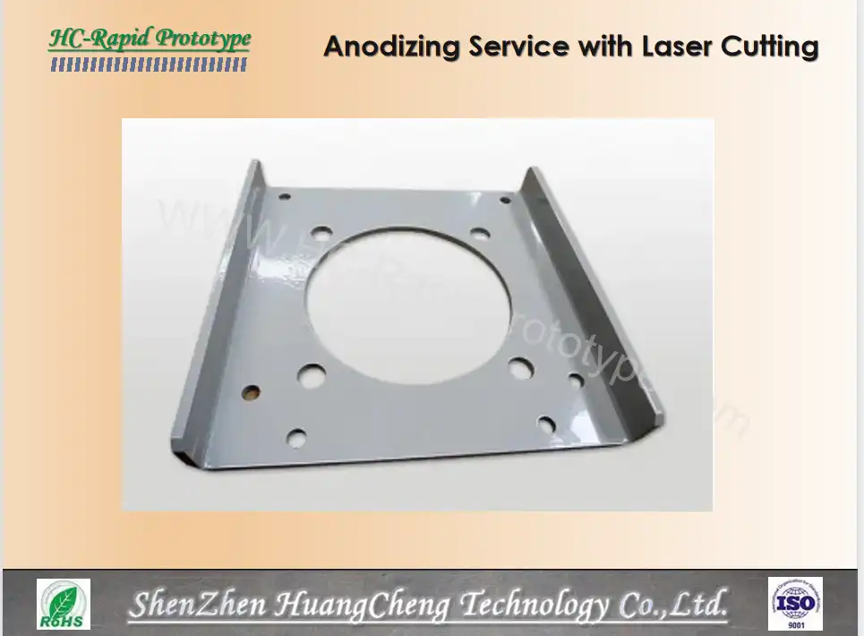 Anodizing Service with Laser Cutting