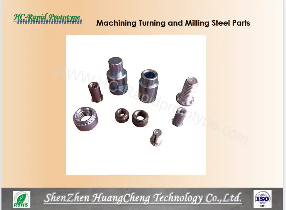 Machining and Turning Milling Steel Parts