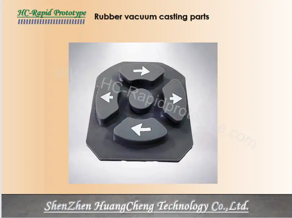 Rubber vacuum casting parts Rubber vacuum casting parts