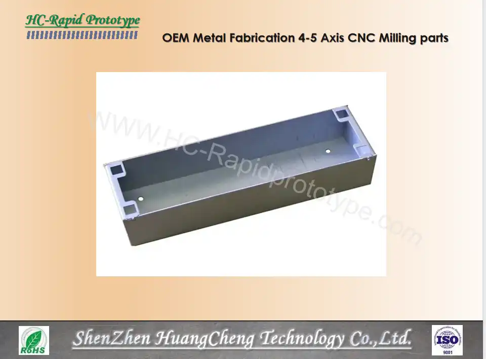 OEM Metal Fabrication 4-5 Axis CNC Milling parts